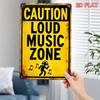 Vintage Metal Sign Leave No Evidence Detective Bathroom Humor Decor 20x30cm