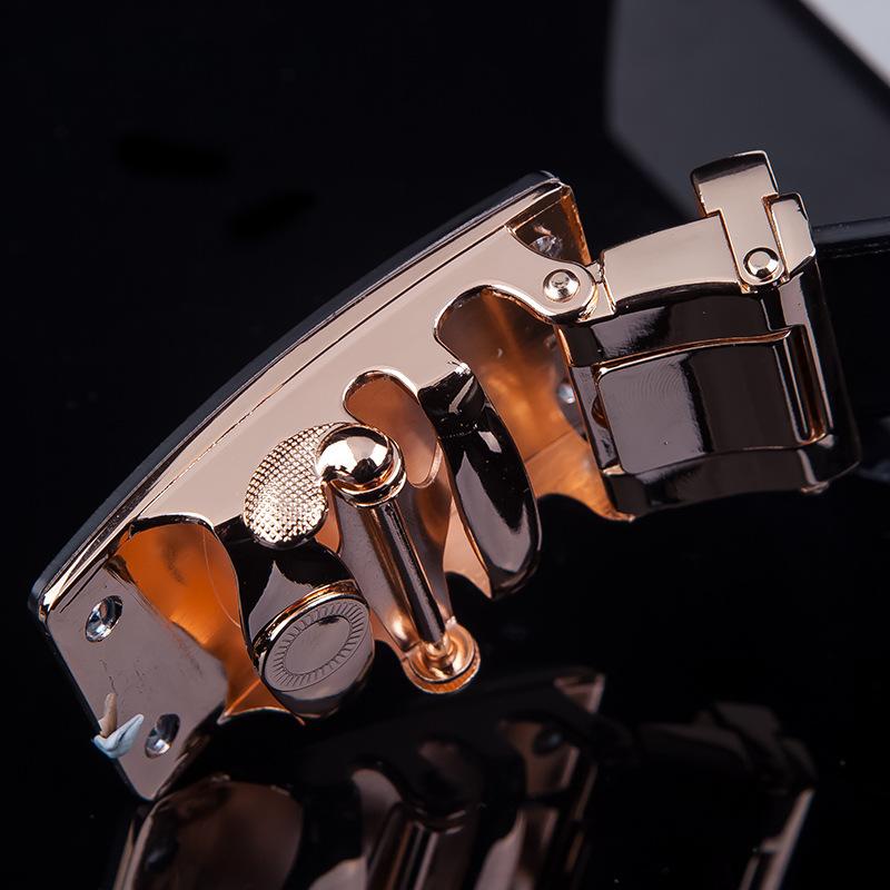 Men's Casual Automatic Buckle Belt Men's Business Belt