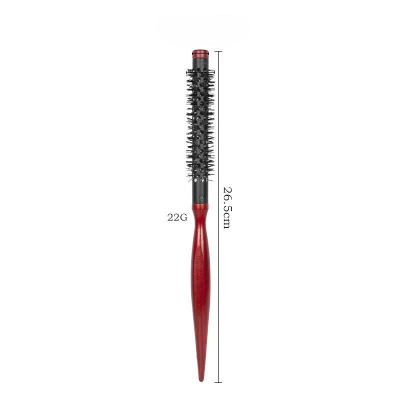 Salon Professional Aluminum Tube Curling Comb Hairstyle Fluffy Round Comb High Skull Top Hair Root Fluffy Ultra-Fine