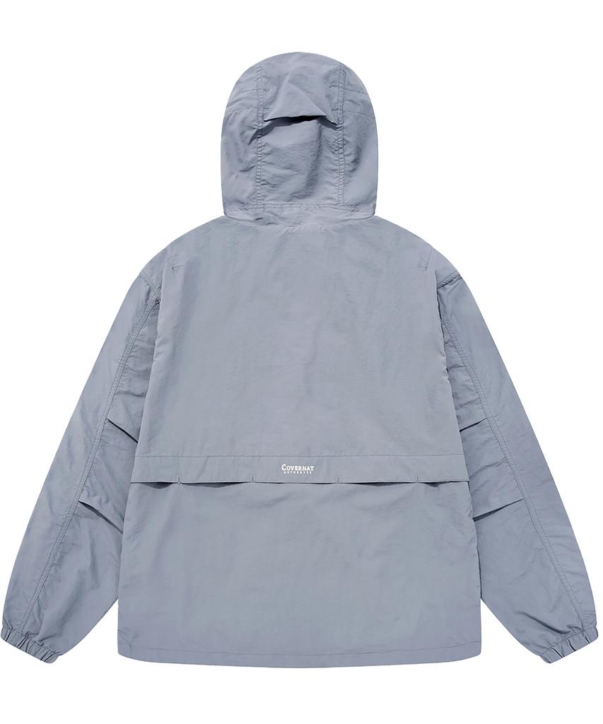 COVERNAT Windbreaker Jumper Light Blue