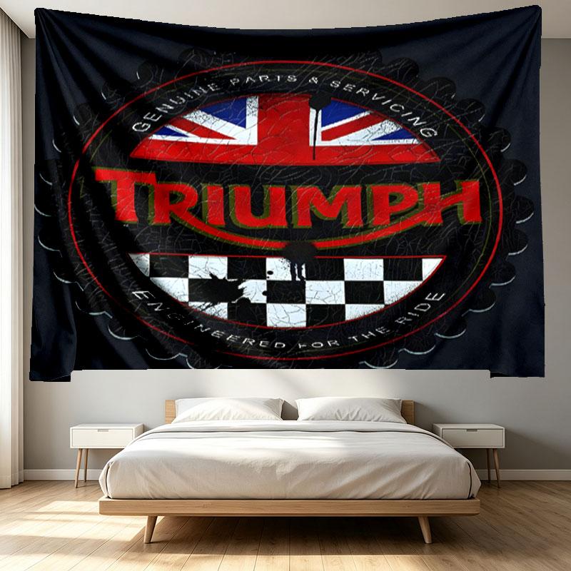 Triumph Print Tapestry - Portable Wall Decor Cloth, for Home, Dorm, Travel, Bedroom, Living Room - Ideal Birthday Housewarming Gift