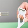 Apple Peeler Stainless Steel Manual Rotating Peeler Kitchen Gadget With 2 Replacement Cutter Heads For Pear Citrus Fruit Light
