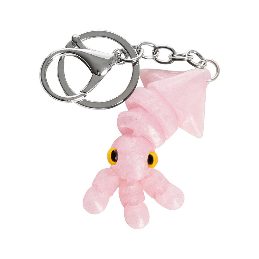 3D Printed Cute Three-dimensional Keychain Schoolbag Small Pendant Gift Small Ornament