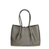 Borsa da Donna Grande in Vera Pelle Borsa Tote Borsa a Mano Lavorata a Maglia alla Moda Borsa in Pelle di Vacchetta Borsa da Donna Borsa a Tracolla Nuova 2025