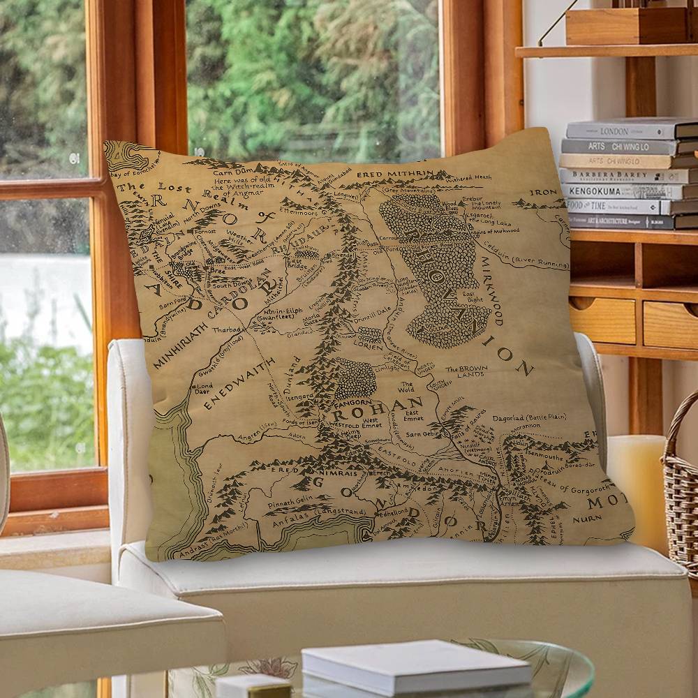 The L-Lord Of The R-Rings Personalized Pillow Cover Kids Bedroom Wild Party Decor Pillowcase Kid Birthday Shower Gift