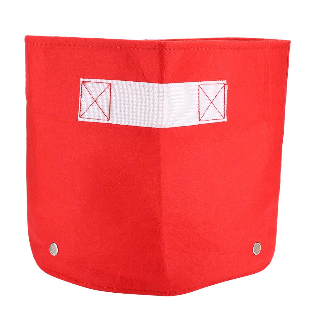 7 Gallon Red Garden Plant Grow Bag Vegetable Flower Pot Planter DIY Potato Garden Pot