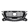 Front Bumper Grille MA1200216 Weather Proof ABS Black Front Upper Grille Replacement for Vehicle