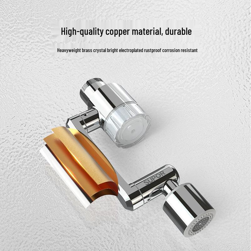 SUPOR Kitchen Faucet Swivel Filter Aerator & Extender