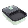 Hot Pot Electric with Grill Non Stick 2 In 1 Electric Pot and Griddle with Independent Dual Temperature Control for
