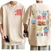 Unisex Women Vintage High Street Fashion Hip Hop Tshirts Rapper Bad Bunny Tshirt Debi Tirar Mas Fotos DTMF World Tour T Shirts