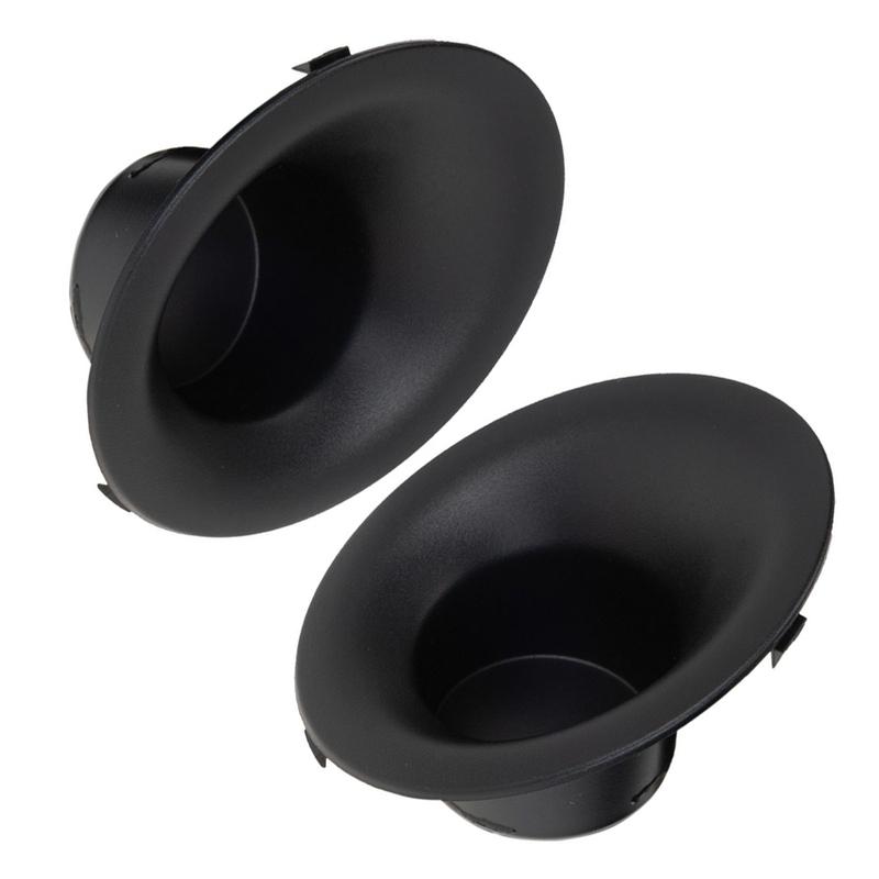 2pcs Black Car Front Fog Light Covers without Hole for Dodge Challenger 2015 2016 2017 2018   68259660AA, 68259661AA