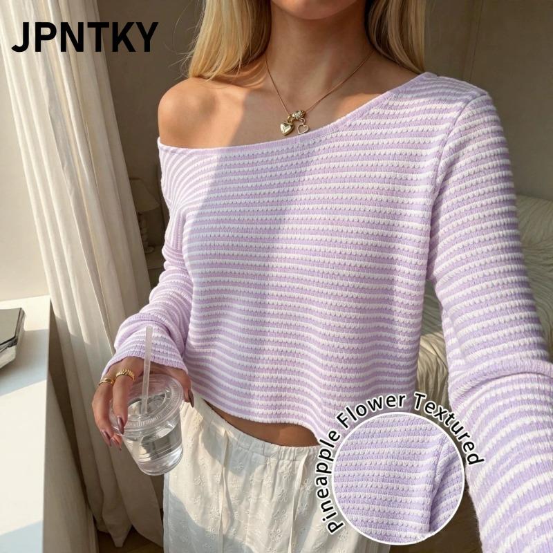 JPNTKY Women's Fashion Casual Long Sleeve Blouses & Shirts