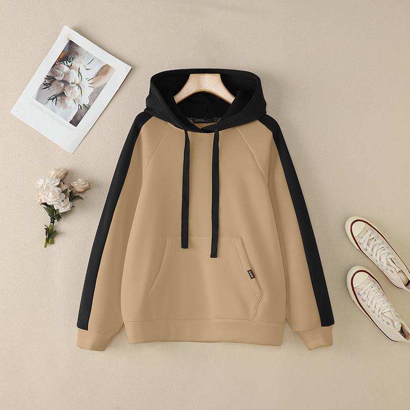 ZANZEA Women Hoodies Casual Loose Long Sleeve Pullover Sweatshirt