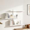 Simple Wall Mounted Storage Rack Bathroom Detachable Book and Plant Display Stand Multi Functional Kitchen Floating Wall Bracket