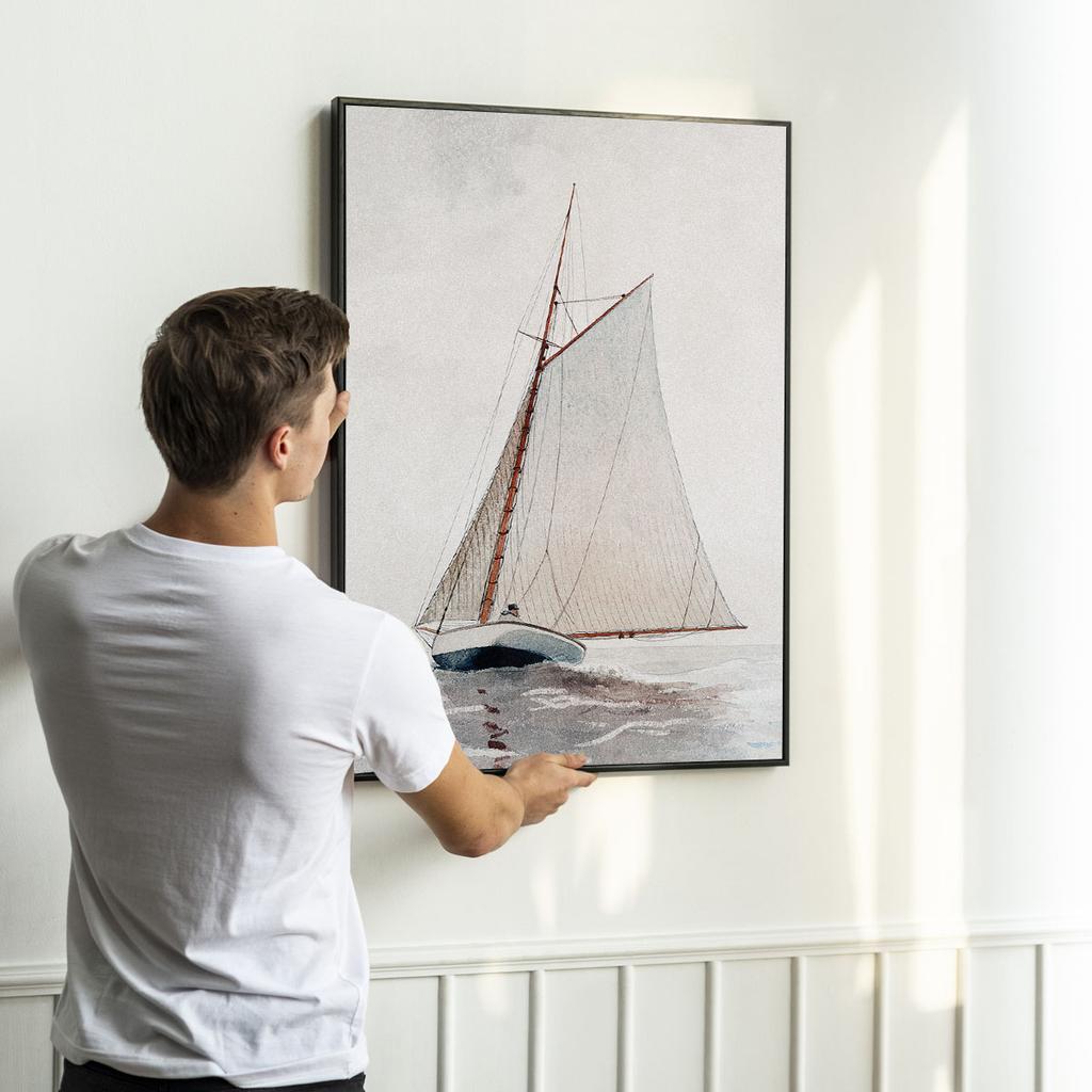 Poster Yacht Sailboat Boat