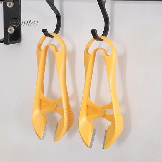 Garlic Peeler Stainless Steel Vegetable Peeler Manual Garlic Peeling Tool with Hanging Hole Kitchen Utensil for Quick Skin Removal