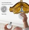 Wireless RGB LED Light Bulb with Magnet and Type-C Charging for Home, Camping, and Outdoor Use
