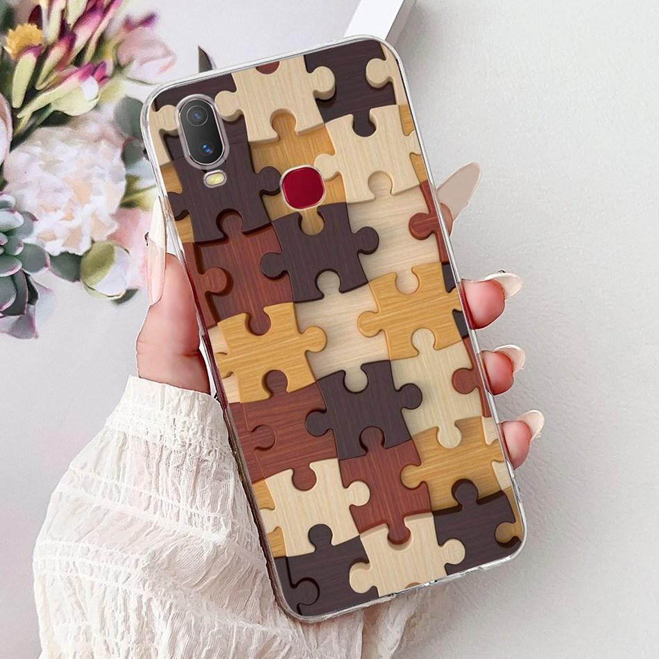 For Vivo Y11 Y12i 1906 1906_20 Fashion Cool Pattern Phone Case For VivoY11 Y 11 (2019) Soft Silicone TPU Cases