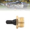 RVs Water Pipe Anti Freeze Blow Out Adapter Brass Plug for Preventing Freeze Pipes in Campers and Trailers During Winter