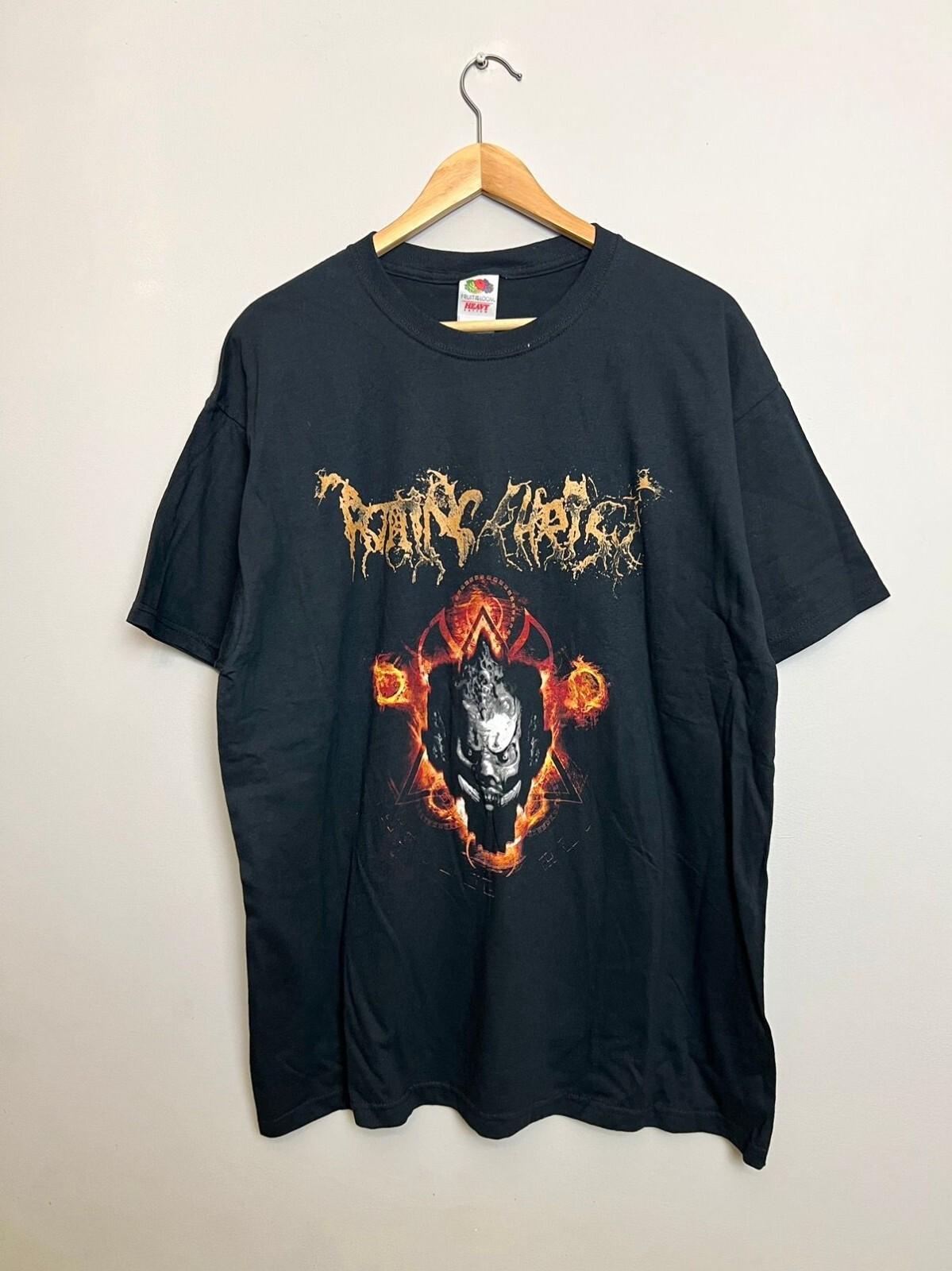 Vintage 00s Rotting Christ t shirt 2007 teogonia black metal Unisex T-Shirt S