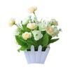 10 Styles Simulation Plant 16~22cm Home Living Room Ornaments Artificial Flowers  Home Decor