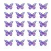 20 Stück 2D Große Schmetterling Wandaufkleber Selbstklebende Schmetterlingssticker Abziehen und Aufkleben Abnehmbare Wandmalereien für Küche Schlafzimmer Wohnzimmer