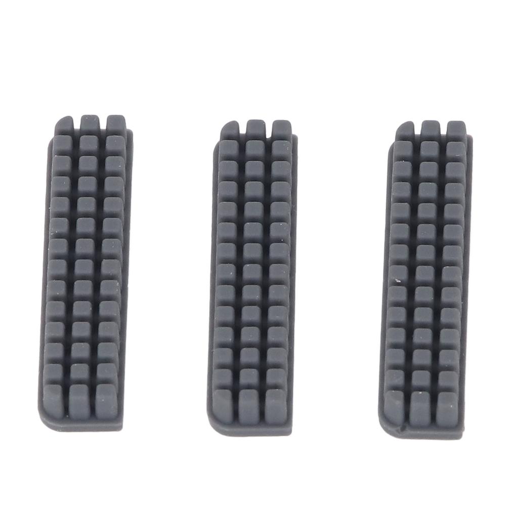 3PCS Silicone Nozzle Brush Hotbed Mounted Filament Buildup Cleaning Brush for Bambu Lab A1 3D Printe