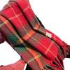 Christmas gift new red plaid scarf winter women's imitation cashmere scarf shawl warm Christmas red scarf