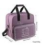 Large Sewing Machine Bag Gray Color Storage Bag Tote Multi-functional Portable Travel Home Organizer Bag For Sewing Accessories