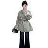 2026 Korean Woolen Women's Coat - Petite Hepburn Style, High-End Feel for Autumn/Winter