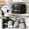 24 Cap Capacity Hat Storage Box Clear Window Cap Storage Case  Closet Storage