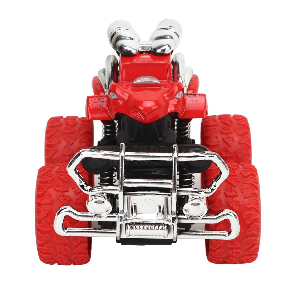 Kid 4 Wheel Inertia Truck Toy Children Portable Alloy Bright Color Funny Friction Powered Vehicle Toy