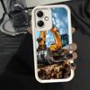 Excavating Machinery Cool Soft Phone Case for Xiaomi Poco X7 X6 X5 Pro X4 Gt X3 F7 Ultra M8 M7 Redmi 15C 15 14C 13 13C 12 12C 10