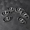 3D Car Aluminum Metal Logo Badge Body Fender Trunk Decoration Stickers For Lexus CT200h F sport ES LS IS GS LC RC GC RX UX NX LX