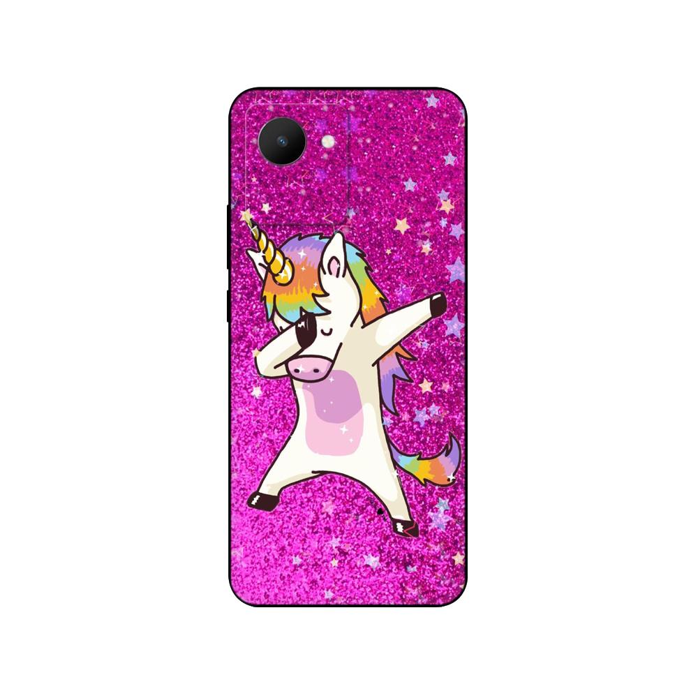 Für Realme C30 Hülle Rückseite für OPPO RealmeC30 4G C 30 Handyhülle Weiche Silikonhülle Schutzstoßfänger Funda Schwarze TPU-Hülle