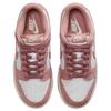 Nike Dunk Anti Slip Wear Resistant Low Top Skateboard Shoes Women's White Pink IB4417-102