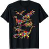 T Rex Dinosaur Lovers Fans Polka Dot Happy Dot Day Boys Boys Girls Cotton Men T Shirt