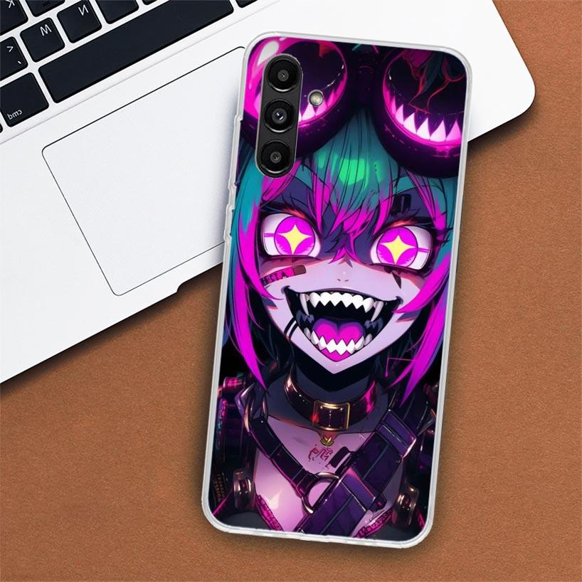 Crazy Gothic Japan Anime Girls Phone Case For Samsung Galaxy A56 A55 A54 A53 A16 A15 A14 A13 A36 A35 A34 A33 A26 A25 A24 A23 A05