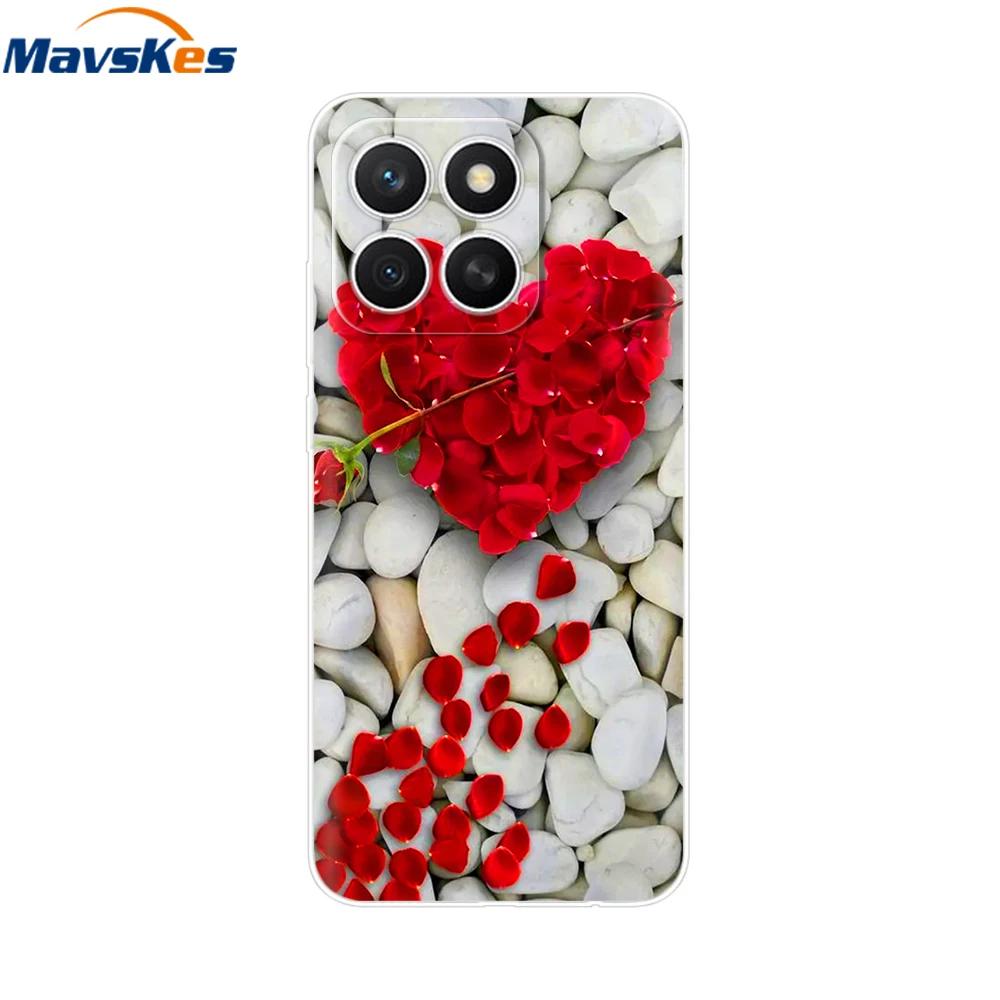 For Honor X8c Case HonorX8C 2025 New Fashion Cartoon Back Cover Soft TPU Clear Phone Cases For Honor X8c Fundas Bags Protective