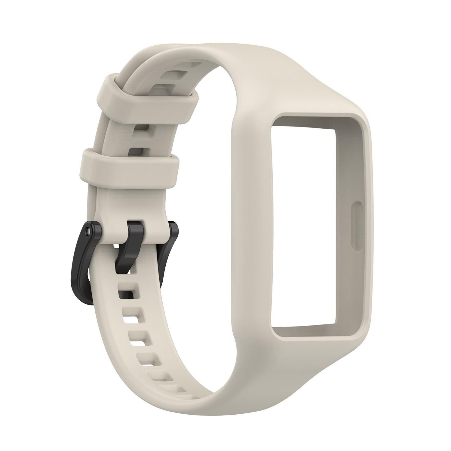 

Силіконовий ремінець для Huawei Band 6 7 8 дихаючий змінний браслет Браслет для Huwei Honor Band6 ремінець для годинника новий Huawei Honor Band 7 бежевий