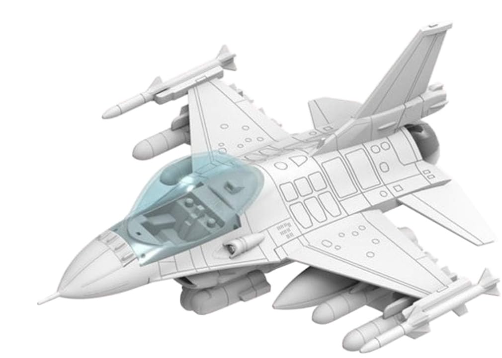 

Freedom Model Kits Compact Series US Air Force F-16C Thunderbirds Plastic Model Kit FRE162020