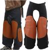 Equine Farrier Apron Adjustable Wear Proof Canvas with PU Split Leather Coating Stable Horse Grooming Protective Supplies