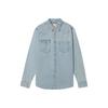 Levis Casual Comfortable Simple French Denim Long Sleeve Shirt Men Shirts 004KH-0000