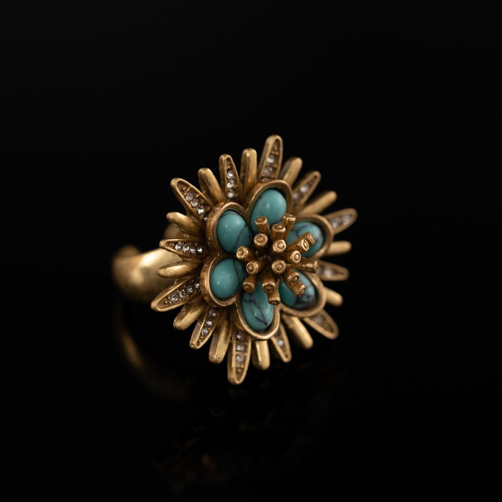 Medieval Copper Alloy Ring, Retro Court Style, High Sense Female Designer Temperament, New Ring