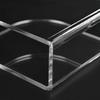 Easy Access Acrylic Napkin Holder U-shape Premium Napkin Rack Creative Transparent Kitchen Accessory Restaurant Use