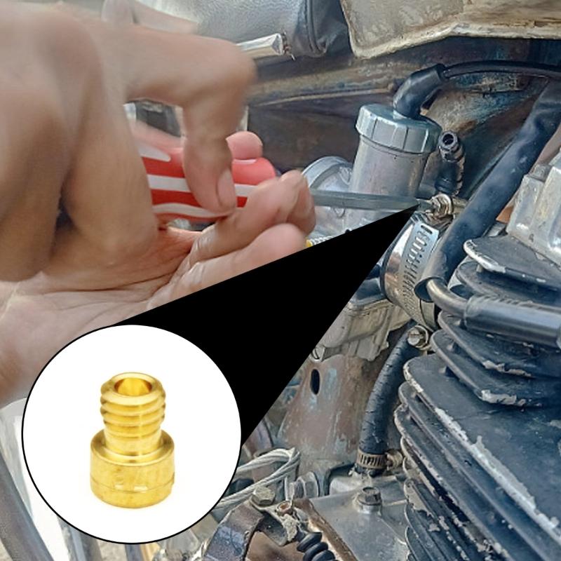 10Pcs Motorcycle Carburetor Main Jet Kit Easy Installation Carburetor Carb Main Jet Motorbike Replacement Accessories