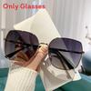 Retro Womens Square Sunglasses With Metal Frame And Gray Tac Lenses For Outdoor Use