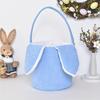 Easter Corduroy Gift Baskets | Fabric Easter Baskets with Easter Decorations and Egg Storage