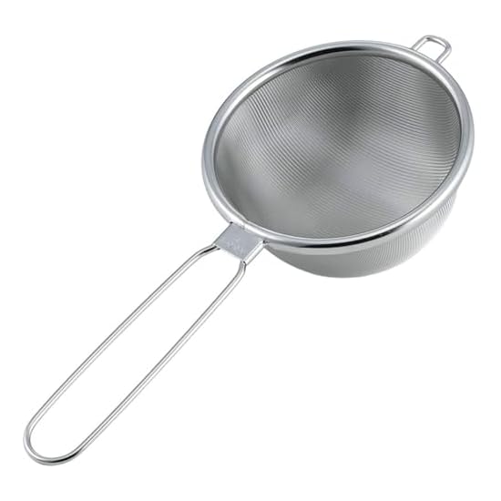 KOGU CHAKOGU Tea Strainer Large, No Tea Leaf Residue [Made In Japan] Stainless Steel Tea Strainer, T