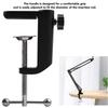 2.4inch 61mm Desk C Clamp Maximum Opening Size Desk Lamp Clamp C Clamp Base  Swing Arm Support